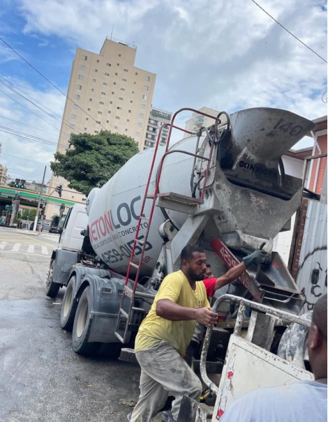 Concretagem para piso