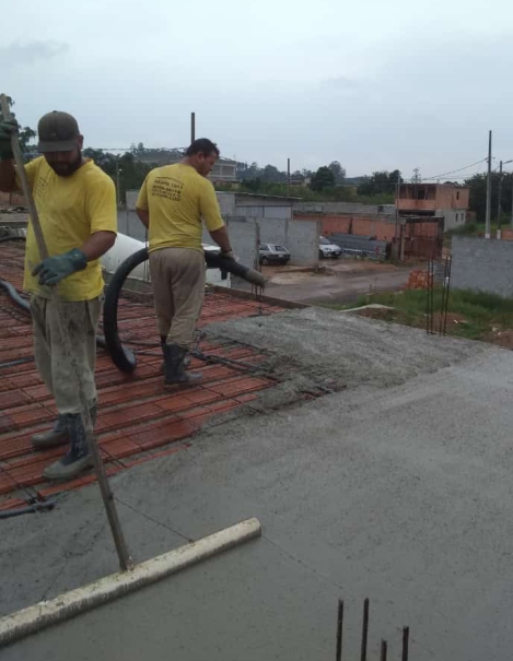 Concretagem para piso